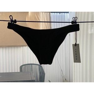 NWT Koral Infinity Hipster Itty Bitty Liquid Black Bikini Bottoms Size XS